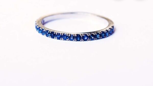 Blue Sapphire Ladies Ring